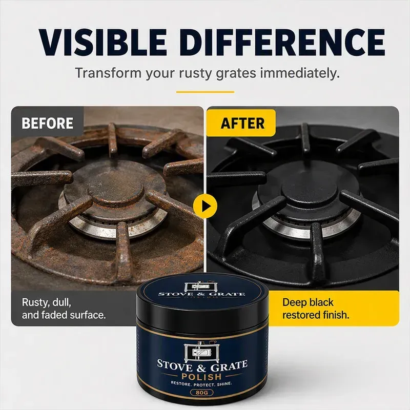 Cast Iron Stove Polish