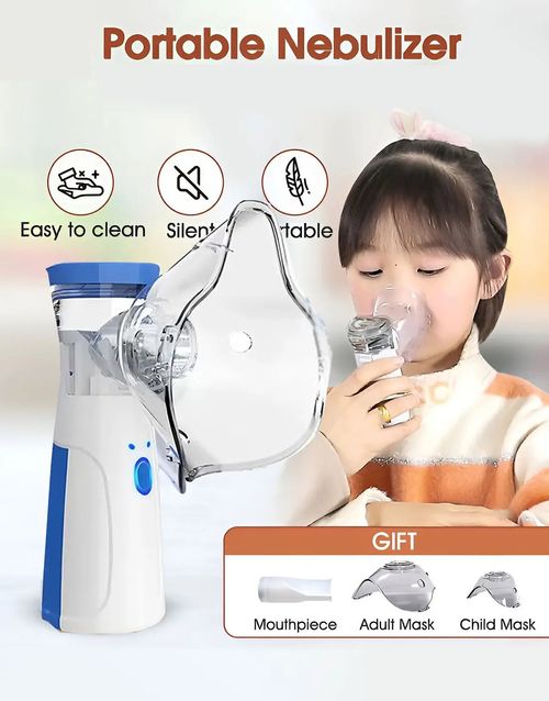 Portable Mesh Nebulizer Machine with Masks