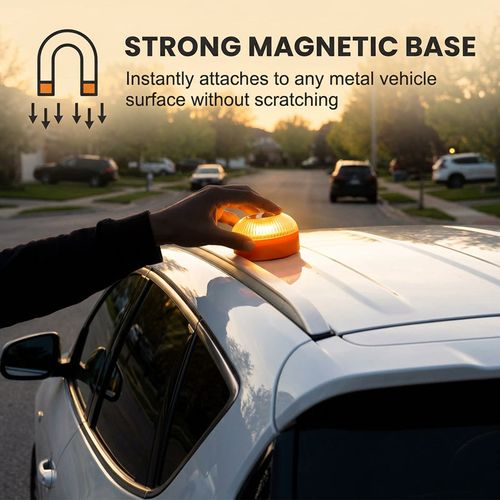 🔥🔥 LED Magnetic Emergency Warning Light! 🚨