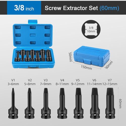 Screw Extractor Set