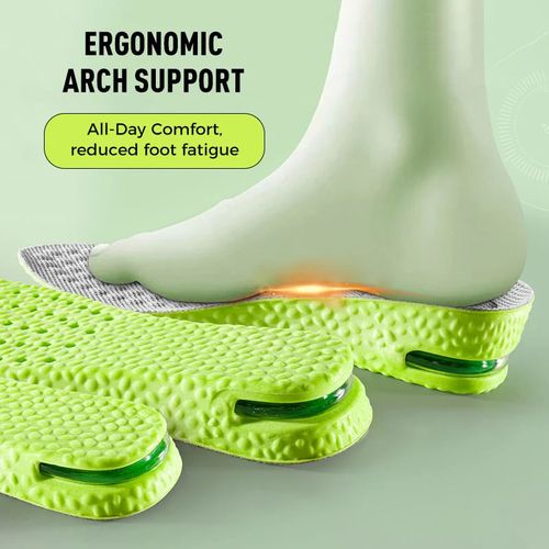 Comfortable cushioned insoles