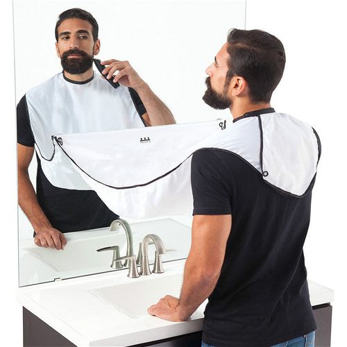 Beard bib hair catcher