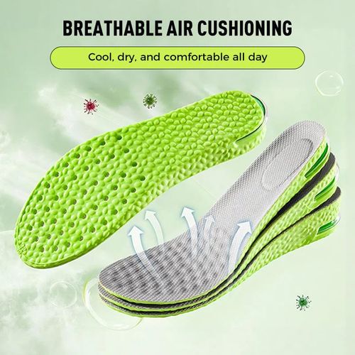 Comfortable cushioned insoles