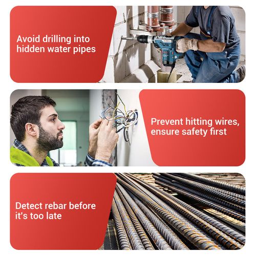 Multifunctional handheld metal and wall detector