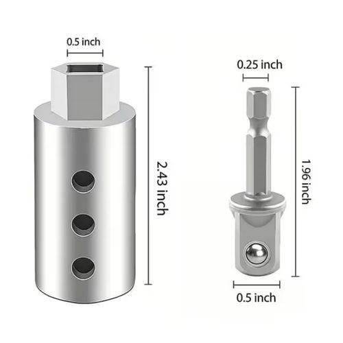 Scissor Jack Drill Adapter Set