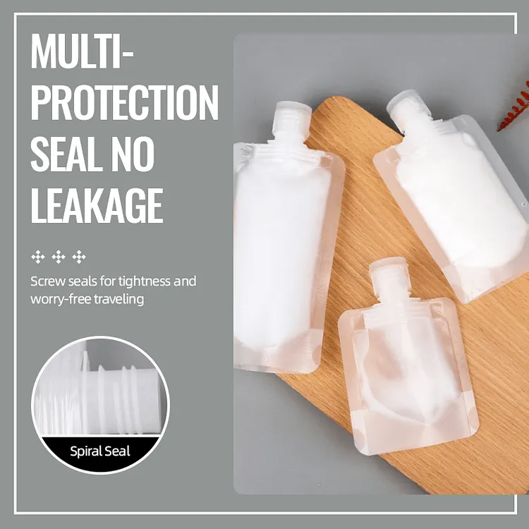 Portable Travel Fluid Makeup Packing Bag(30 Pcs）