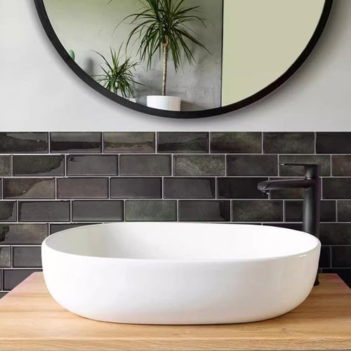 Peel & Stick Kitchen Backsplash Wall Protector