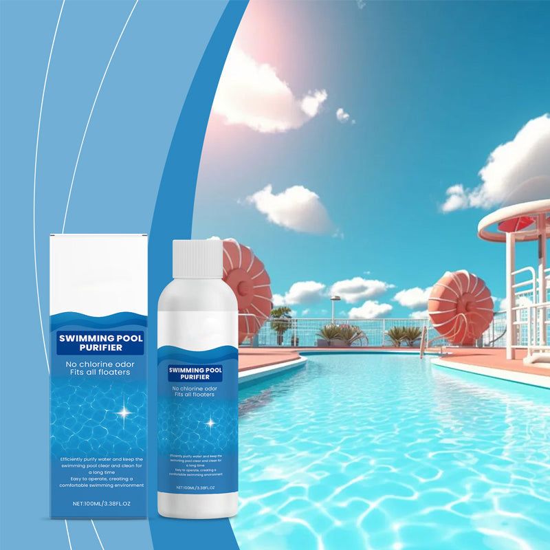 💧 Swimming pool cleaner – crystal clear water, no hassle! ✨ Say goodbye to green water and harsh chemicals – just clean, fresh swimming every time. 🏊‍♂️💙
