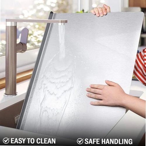 Stainless steel cutting board