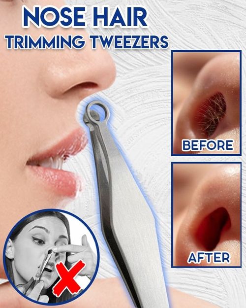 Nose Hair Trimming Tweezers