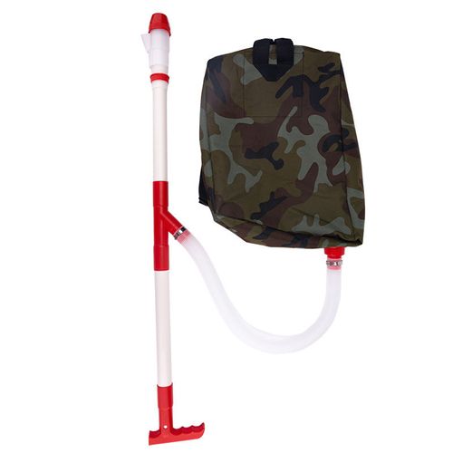Multifunctional backpack for spreading fertilizer
