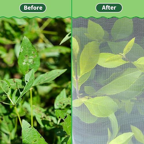 Garden Mesh Netting with Drawstring - Bird & Insect Barrier