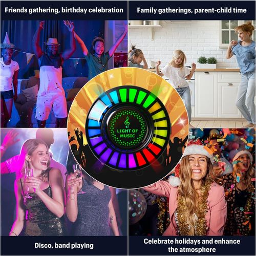 Car Atmosphere Light   car mounted magnetic pickup lamp