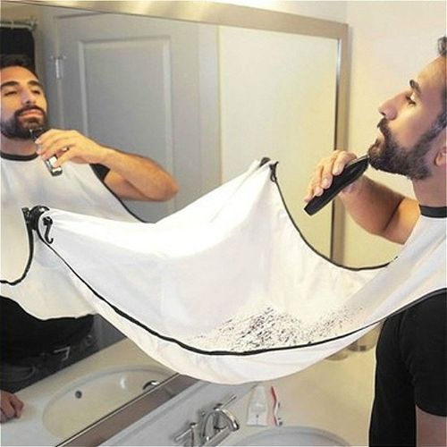 Beard bib hair catcher