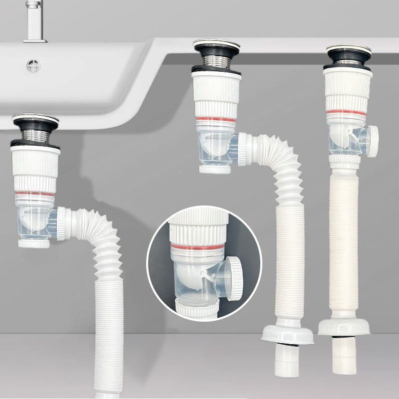 💦Multi-Use Flexible Drain Pipe with Odor Prevention Cup💦