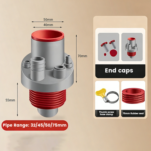 Easy Install Multi-Port Drain Pipe Connector