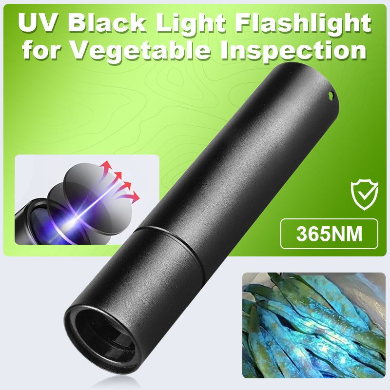 Buy 1 Get 2 !!! 🛡️UV Black Light Flashlight for Vegetable Inspection