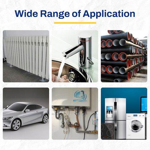 Metal repair adhesive