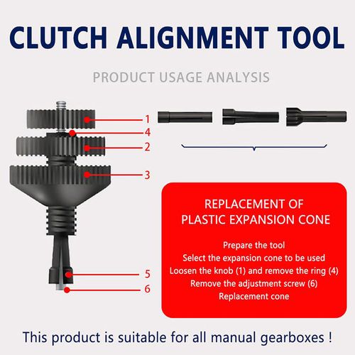 Single disc clutch alignment tool