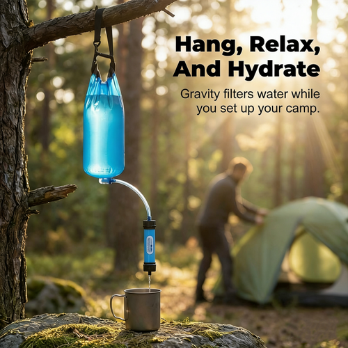 Portable Gravity Water Filter System