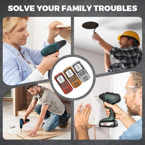 Multifunctional handheld metal and wall detector