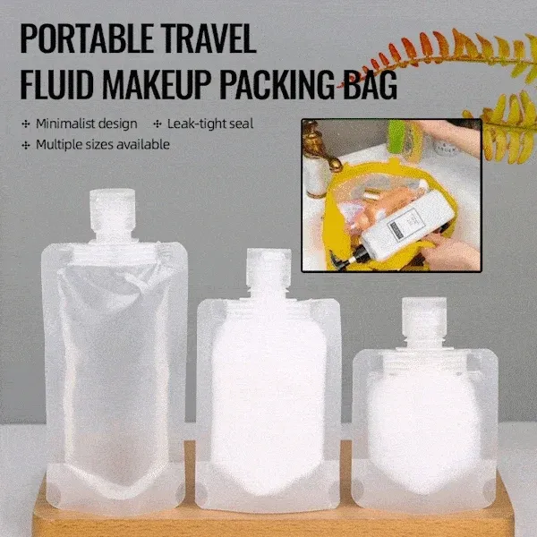Portable Travel Fluid Makeup Packing Bag(30 Pcs）