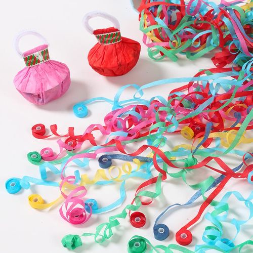 Hand-Throw Streamer Poppers