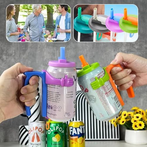 Soda can lid holder