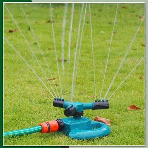 360-degree rotating garden sprinkler