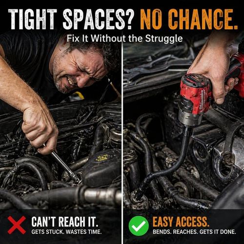 Flexible Socket Extension Bar