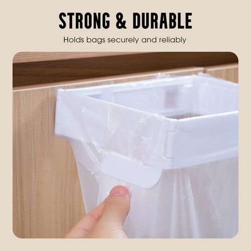 folding bin for garbage bags