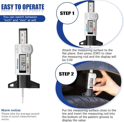 Tire Tread Depth Gauge