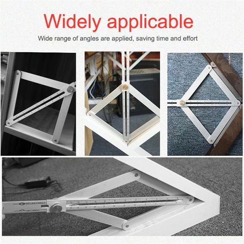 Multifunctional Woodworking Diagonal Ruler