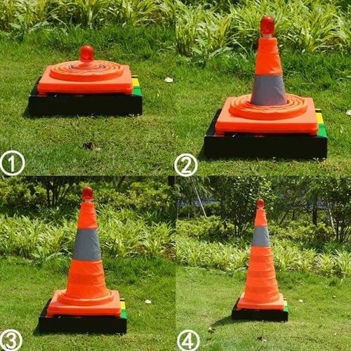 Foldable Reflective Safety Cone