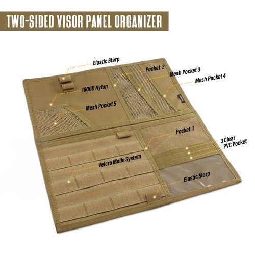 MOLLE VISOR ORGANIZER