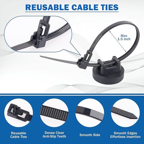 Magnetic Cable Zip Tie Mount Kit