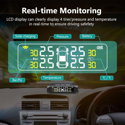 Car Tire Pressure Monitoring System