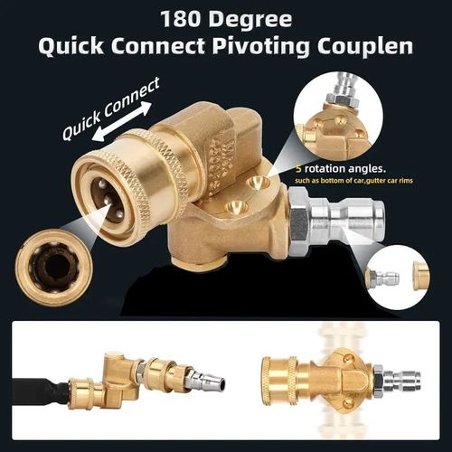 Thickened Radiator Cleaning Wand with Water & Air Dual-Purpose Connector