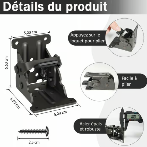 Heavy Duty Folding Table Leg Brackets
