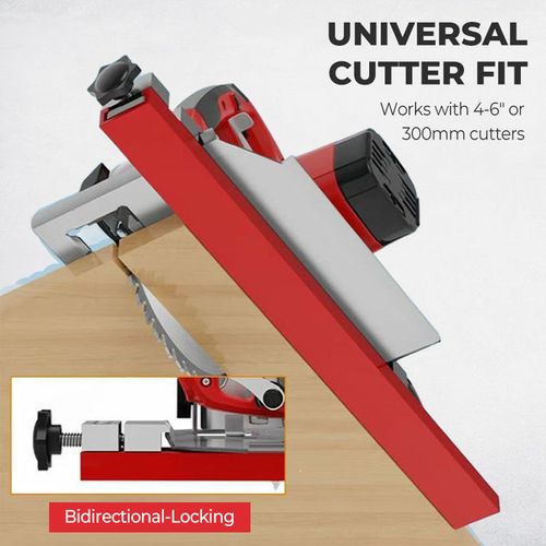Bidirectional locking & adjustable cutting positioner