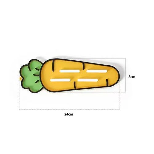 Cute Carrot Pot Lid & Sponge Holder Mat