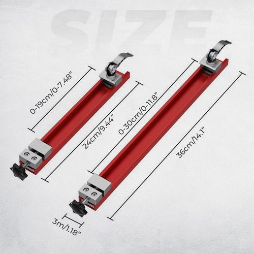 Bidirectional locking & adjustable cutting positioner