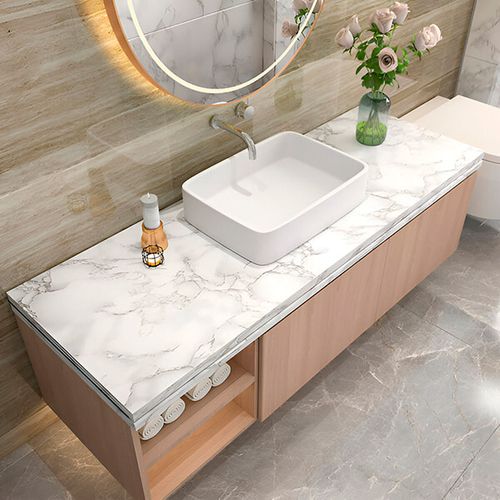 adhesive film with marble pattern