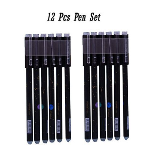 12 Pcs Pen With Eraser