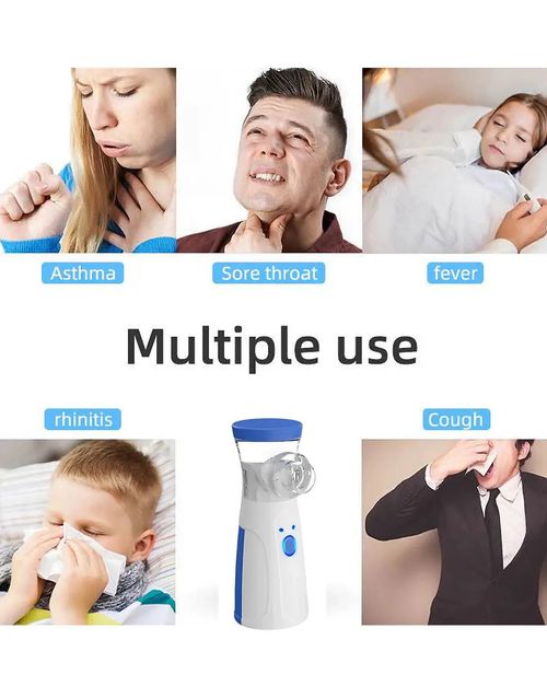 Portable Mesh Nebulizer Machine with Masks