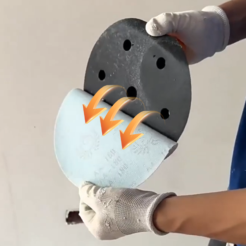 Grip Dust - Free Sanding Disc with 10 pcs 240Grit Sandpaper