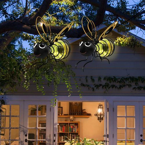 Outdoor Hanging Solar Bee Light