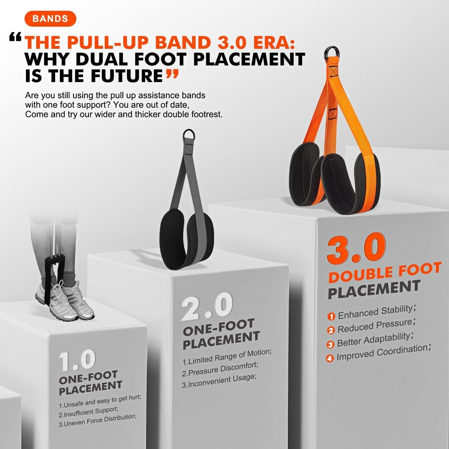 Heavy-duty Pull Up Workout Band (225 lbs )