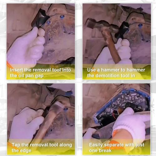 🔥Engine oil pan remover