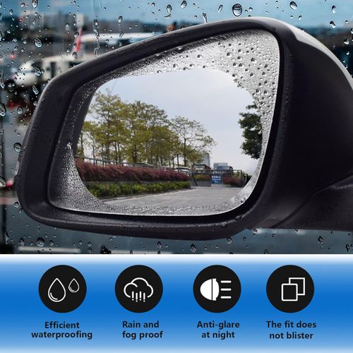 Anti-Rain Rearview Mirror Film